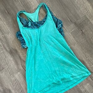 Lululemon sports bra/ tank in one